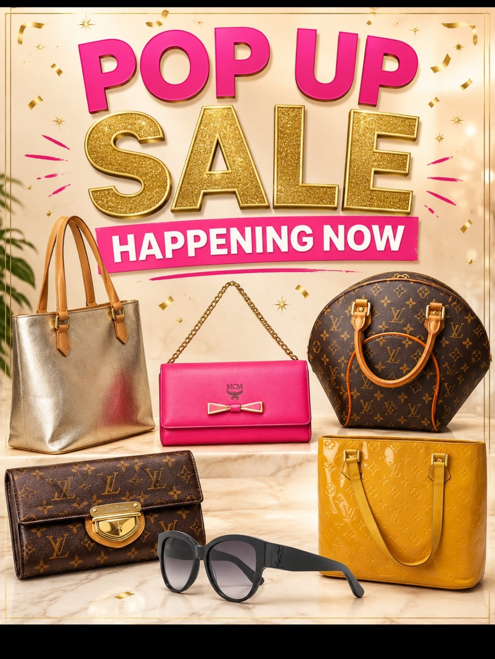 Luxury Silent Pop Up - Hurry Before You Miss It - Surprise Low Starts